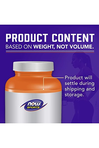Now Sports L-Glutamine Powder Supplement - 1 lb (454 g)