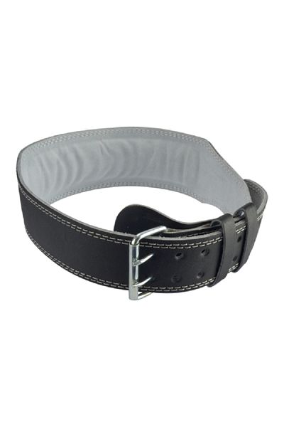 BODY SCULPTURE Leather Weight Lifting Belt Black Large