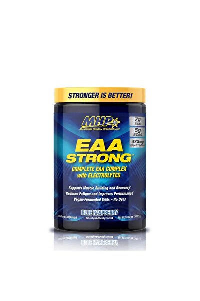 Mhp EAA Strong، أحماض أمينية + إلكتروليتات، 308 غرام، توت أزرق، 30 حصة