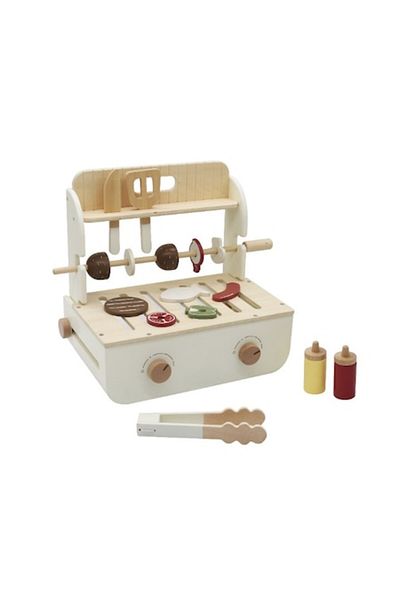 Smart Vibe Mini Set Gratar pentru Copii din Lemn MINI BBQ KinderVibe