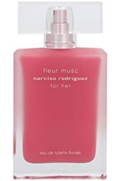 Narciso Rodriguez Eau de Toilette Floral Musk by Narciso Rodriguez for Women, 50ml