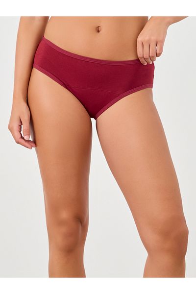 Styli Solid Absorbant Period Cotton Briefs