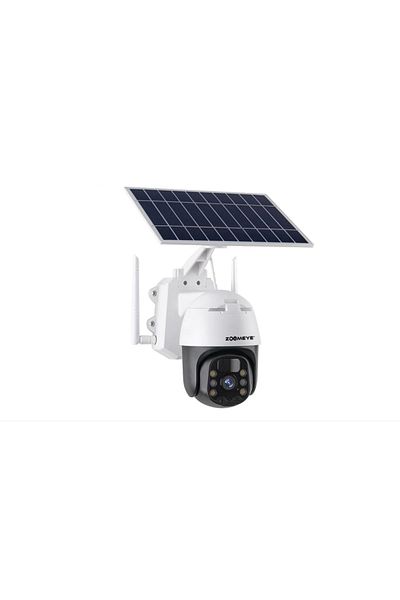 K KATHODE Wireless Outdoor Surveillance Camera With Solar Panel Pro 2Mp, Wifi, Fullhd Night Vision, PIR