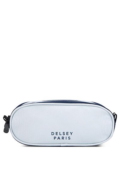 Delsey Back To School 2025 Two Compartment Pencil Case Navy