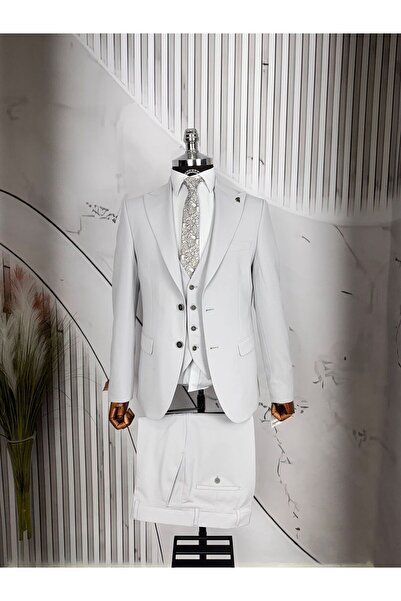 Dupont Slim Fit Çift Düğme Yelekli Takım Elbise