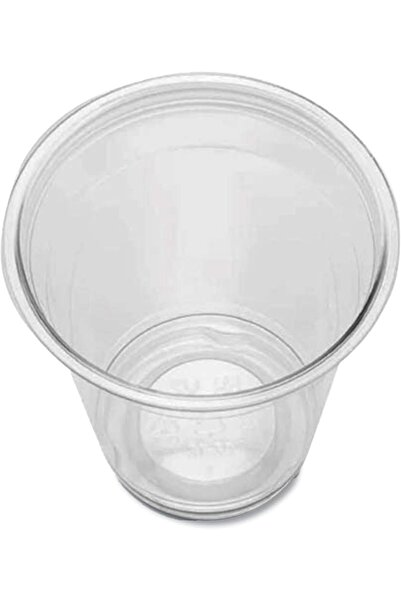 Ideal Pack أكواب بلاستيكية شفافة من البولي إيثيلين تيرفثالات - ١٤ أونصة | ٥٠ قطعة | أكواب مشروبات باردة للاستخدام مرة واحدة خالية من مادة BPA للعصائر