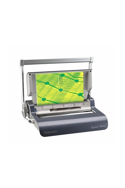 Fellowes Quasar Wire Folder, Manual, A4, Filling 130 Coli
