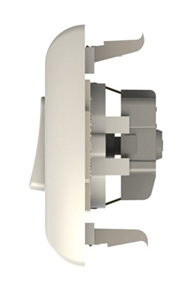 Huzur Elektrik مقبس أثاث وخزانة حمام مع مفتاح (مناسب للإضاءة السفلية ذات الفتحة الواحدة)