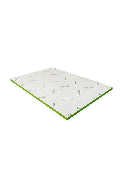 Green Future Bamboo Memory mattress topper, 140x200 cm, H 5 cm, 7 comfort zones