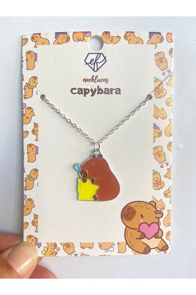 synshop Capybara Capybara Figure Pendant Women Young Girls Children