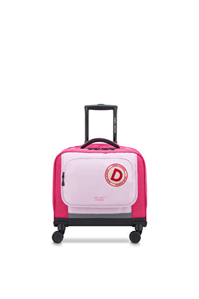 Delsey Back To School 2025 4-Wheel Hard Shell Shoulder Bag Trolley Pink