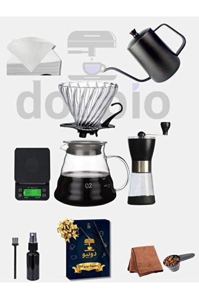 DOPPİO Doppio V60 – 10 Piece Premium Coffee Brewing Set