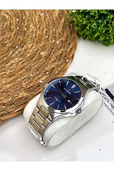 Naviforce New Season Steel Cord Men's Watch Bracelet with Gift