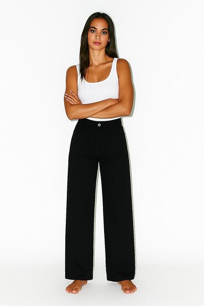 HAKKE Pantaloni de jeans cu buzunare