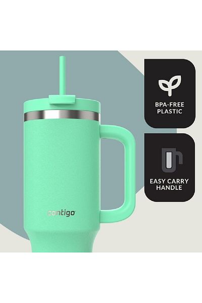 Contigo Streeterville Stainless Steel Vacuum Insulated Leak-Proof Tumbler Reef