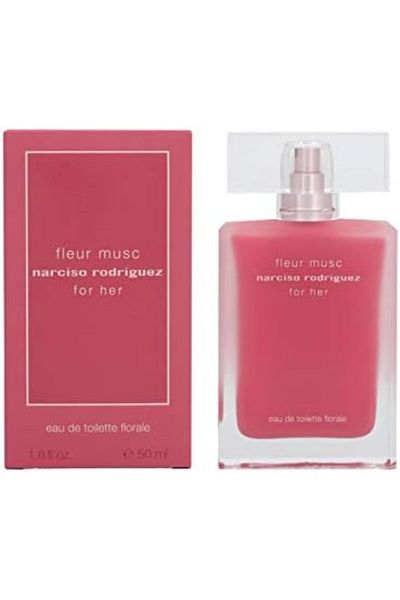 Narciso Rodriguez Eau de Toilette Floral Musk by Narciso Rodriguez for Women, 50ml