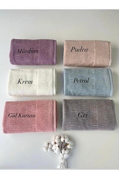 sarra 90X150 Middle Bath Towel - Gray