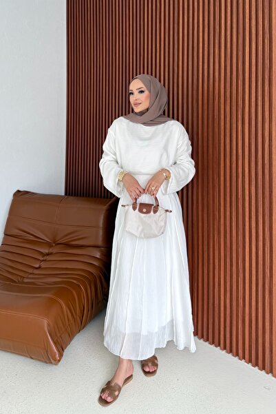 Melike Tatar Tulle Skirt Suit 3-3347