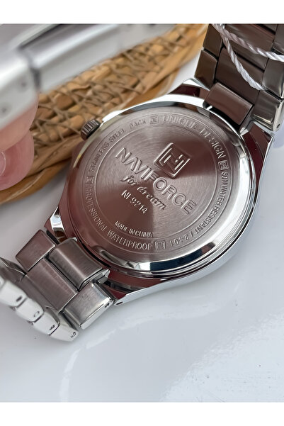 Naviforce New Season Steel Cord Men's Watch Bracelet with Gift