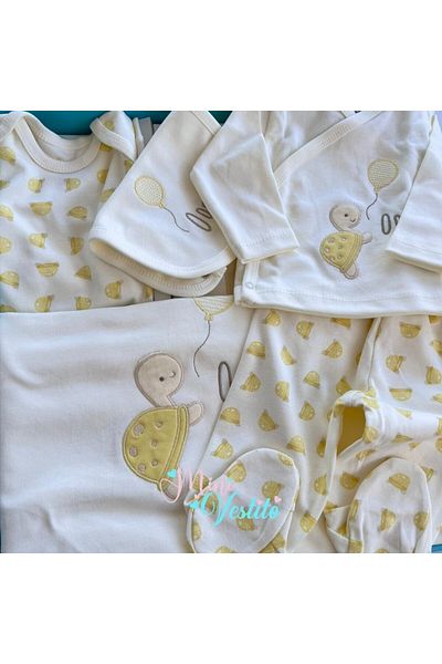 MiniVestito Oops Turtle Patterned 10 Piece Hospital Release