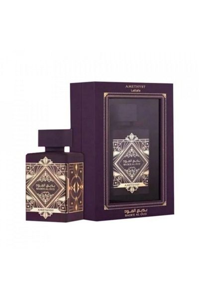 lattafa Bade'e Al Oud Amethyst, apa de parfum, unisex, 100 ml, apa de parfum, 100 ml