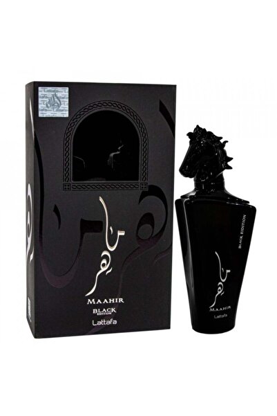 lattafa Parfum arab Maahir Black Edition, apa de parfum 100 ml, barbati