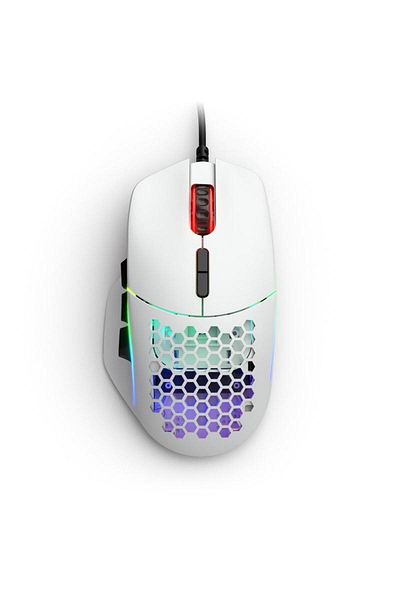 Glorious Gaming Mouse model glorios și Mat-alb