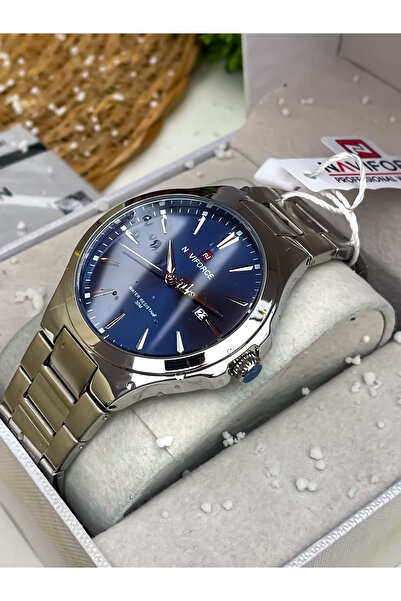 Naviforce New Season Steel Cord Men's Watch Bracelet with Gift