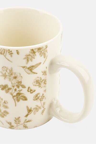 Muy Mucho Flower Mug 340ml, Multicolor