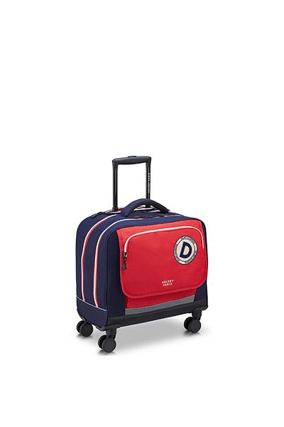 Delsey Back To School 2025 4-Wheel Hard Shell Shoulder Bag Trolley – Red