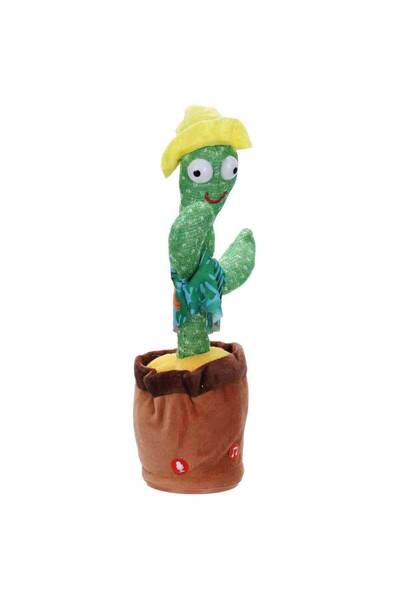 Birlik Oyuncak Dancing Cactus - Yellow Hat - Floral Shirt