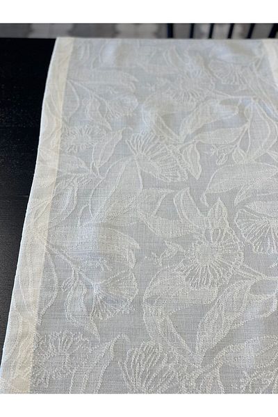 Lucien Home Flower Pattern Jacquard Runner (45*150)