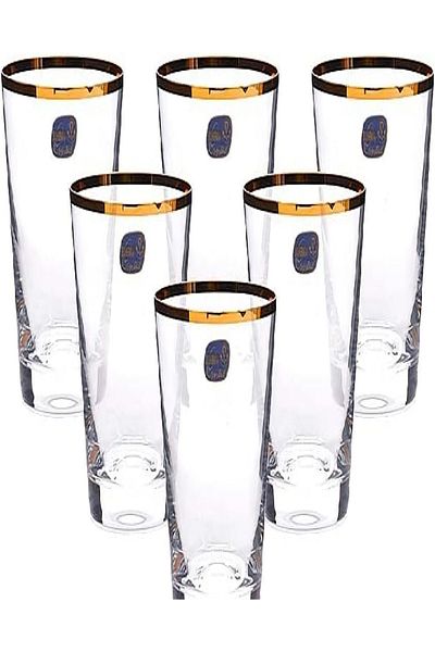 Bohemia 6-Piece Tumbler Glass Set | 330 ml | Clear Glass