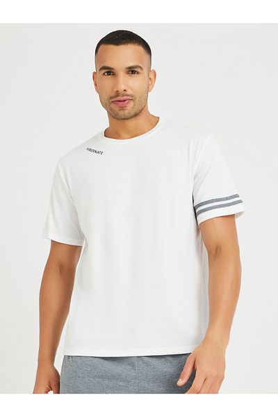 Styli Slogan Print Short Sleeve T-Shirt and Pyjama Set