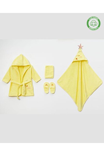 ankibaby Civcivli Bornoz Takımı (1-2 Yaş)