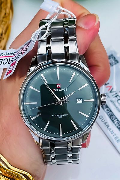 Naviforce New Season Steel Cord Men's Watch Bracelet with Gift
