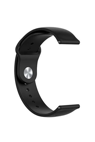 ideal STORE Curea de ceas IdealSTORE Silicon 22 mm, potrivire universală, neagră