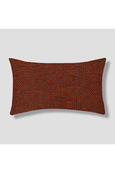 Sezyon Evon Patterned 30X50 Red Throw Pillow Case