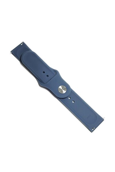 ideal STORE Curea de ceas idealSTORE Silicon 20mm Universal Albastru Sky