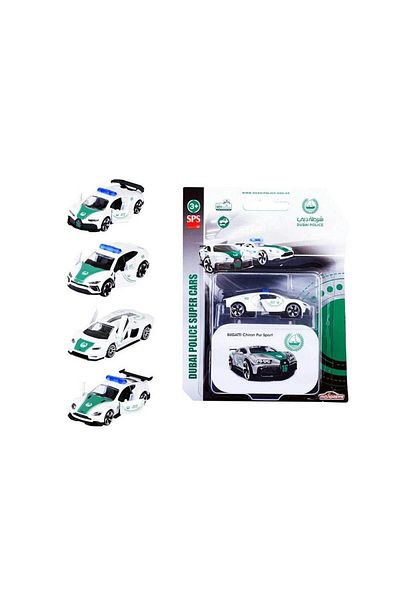 Majorette Dubai Police Deluxe Series - 4 Asst