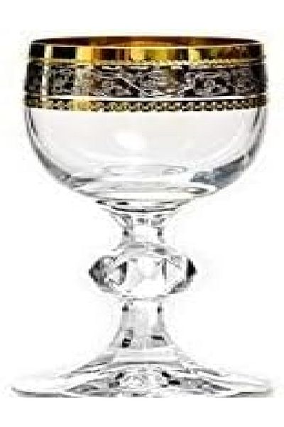 Bohemia Gold Plated Stemware | 190 ml | Elegant Glassware