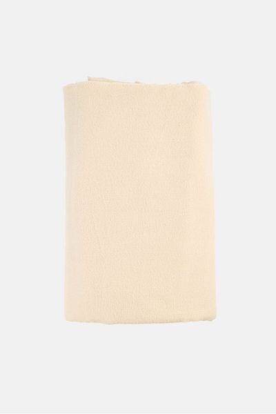 Muy Mucho Plaid Fringes 130 X 170 cm, Beige