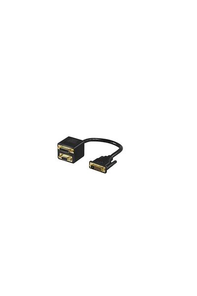 K KATHODE Cablu Adaptor 24+1 Dvi-I La Dvi-I Mama 24+1 Si Vga