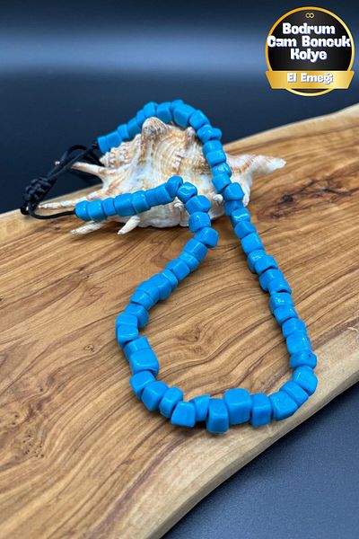Balzamin Design Handmade Basement Glass Bead Adjustable Classic Necklace