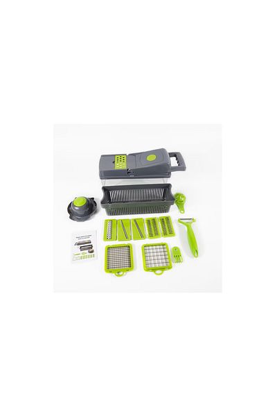 K KATHODE 14 In 1 Multifunctional Grater, Veggie Slicer, Interchangeable Accessories, Shredder, Cutter