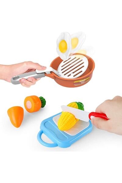 Smart Vibe Multifunctional Kitchen for Kids HAPPY CHEF™ DOUBLE XXL with Steam, Realistic Lights and Sounds, W