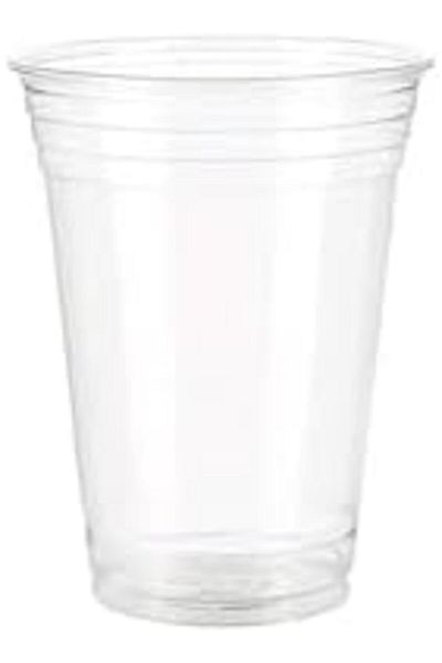 Ideal Pack Clear PET Plastic Cups – 10 oz | 50 Pack | Crystal Clear Disposable Cold Cups for Juice