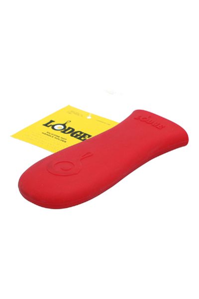 Lodge Heat-Resistant Dishwasher Safe Silicone Hot Handle Holder Red 5-5/8 x 2inch
