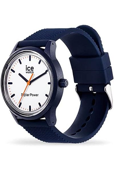 Ice Watch ICE-WATCH - Ice Solar Power Pacific Mesh - Men's Wristwatch With Silicon Strap - 018394 (Medium)