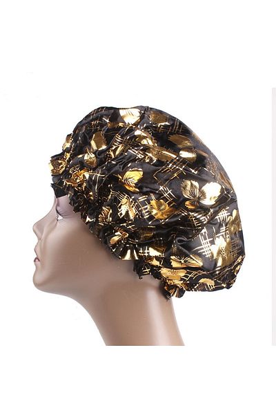 Generic Satin Sleep Cap for Girls Women Turban Comfortable Headband